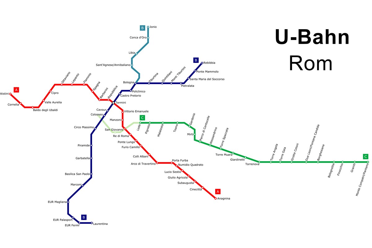 U Bahn Rom Karte