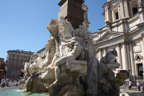 The Fountain Of The Four Rivers