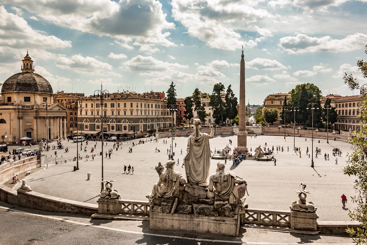 Piazza Del Popolo Rom