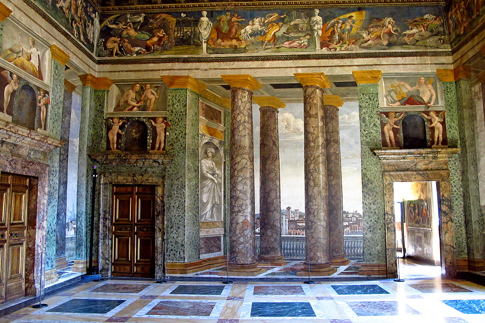 villa farnesina interior