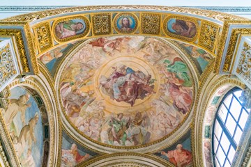 deckenmalerei Santa Maria In Trastevere